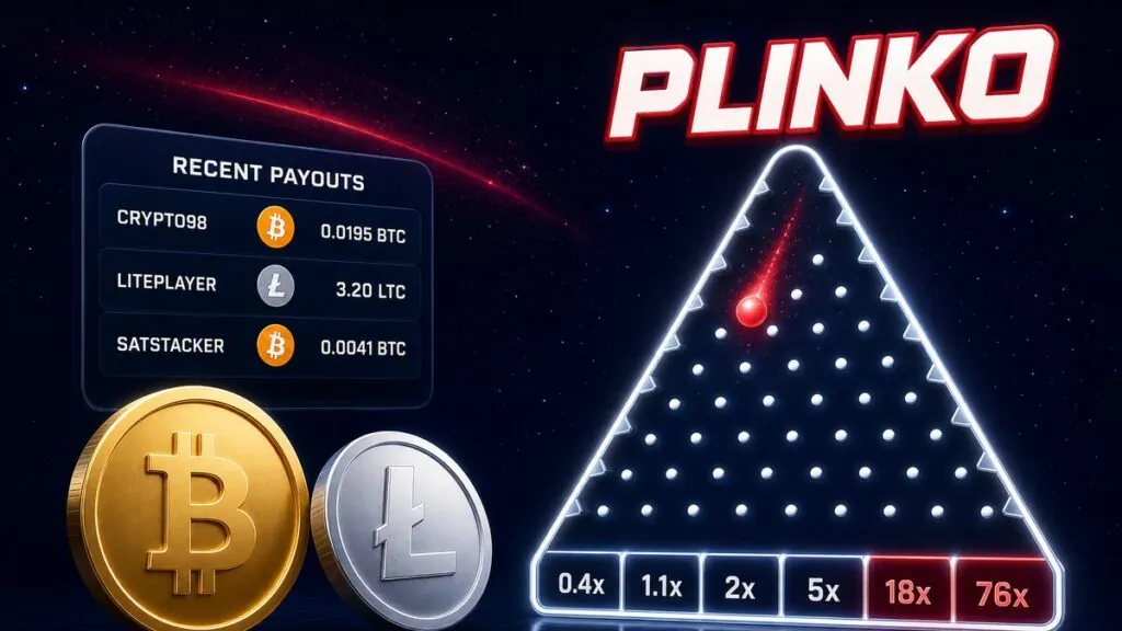 Plinko Crypto Game interface overview in Chile